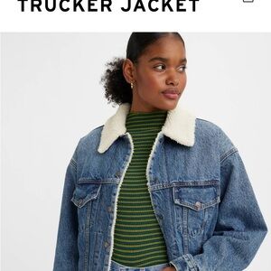 90s sherpa trucker jacket